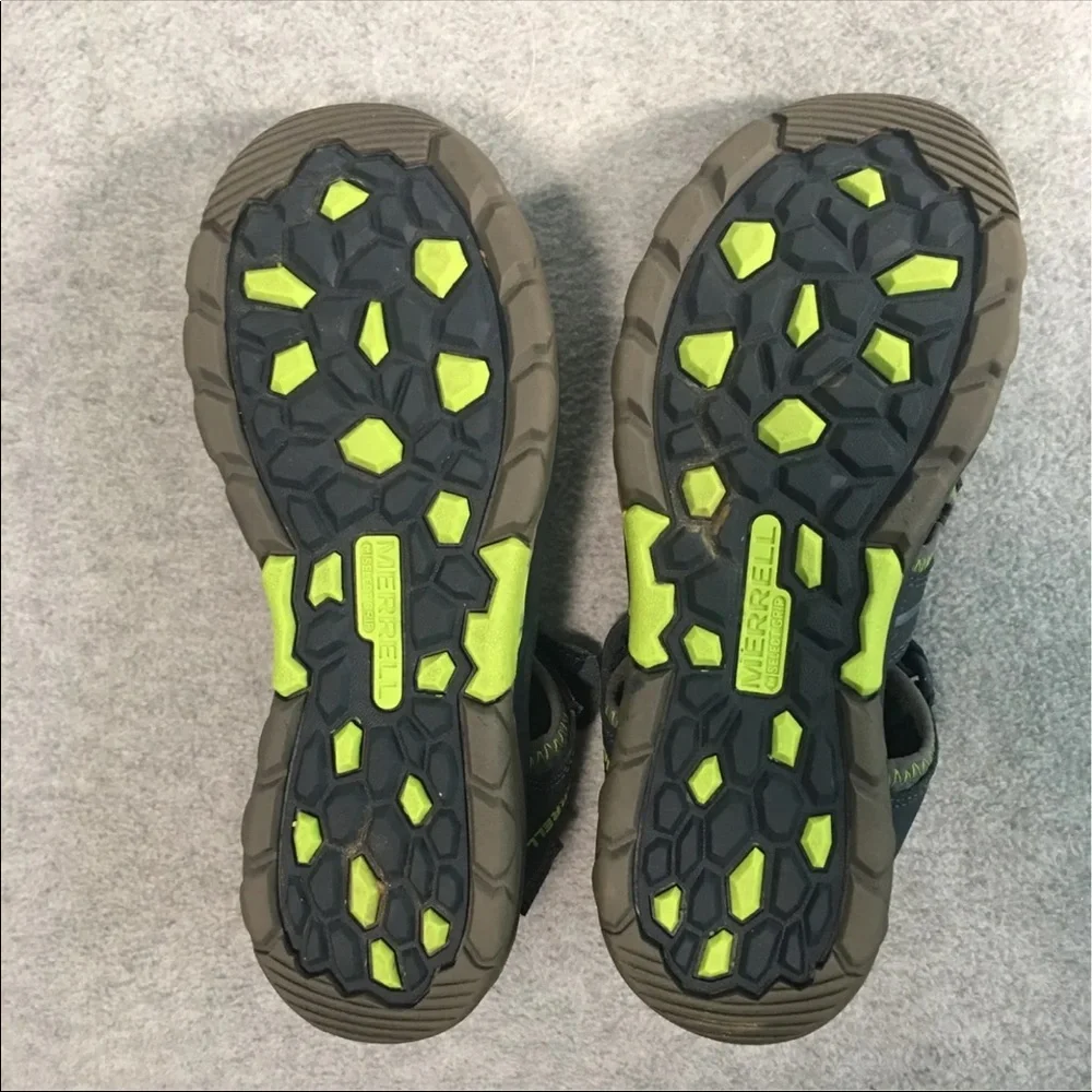 Merrell Hydro H2O Hiker Sandals Shoes Boys Size 5 Trail Outdoor Hiking
